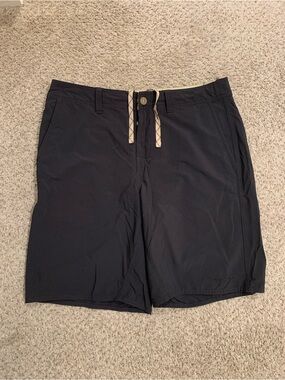 Patagonia Men's Black Flat Front Shorts